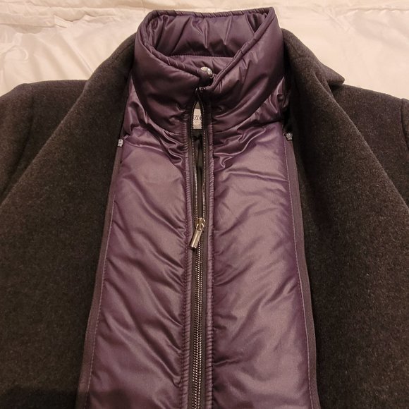 Cinzia Rocca Icons Wool Coat, Gray - Picture 1 of 7